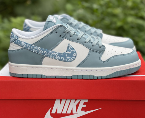 Nike Dunk Low _Blue Paisley_ pink blue goods number_ DH4401-101_ full code shipment 36--47-a0b55a67